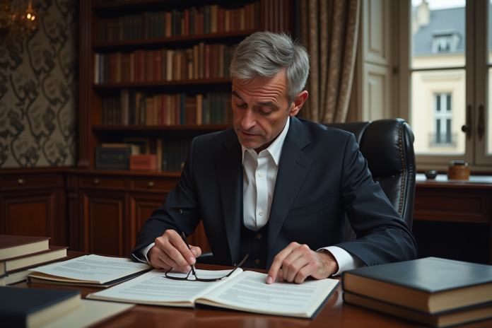 avocat-desk-loi-1985 Avocat français en bureau avec loi du 5 juillet 1985