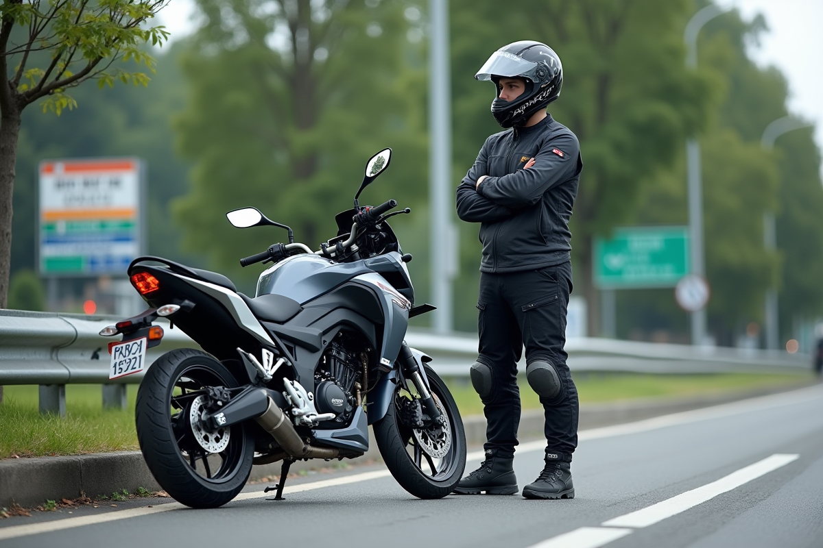 moto autoroute